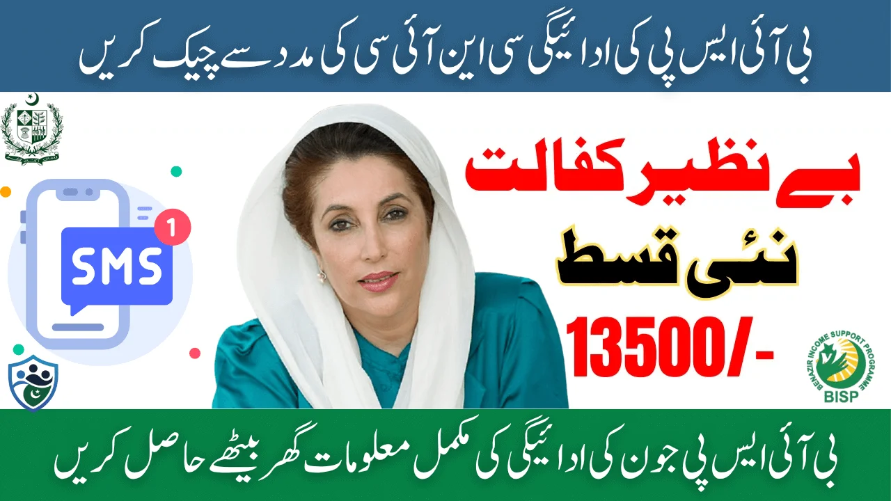 BISP 8171 June 2025 Payment Update Check Your 13500 Payment By CNIC Online