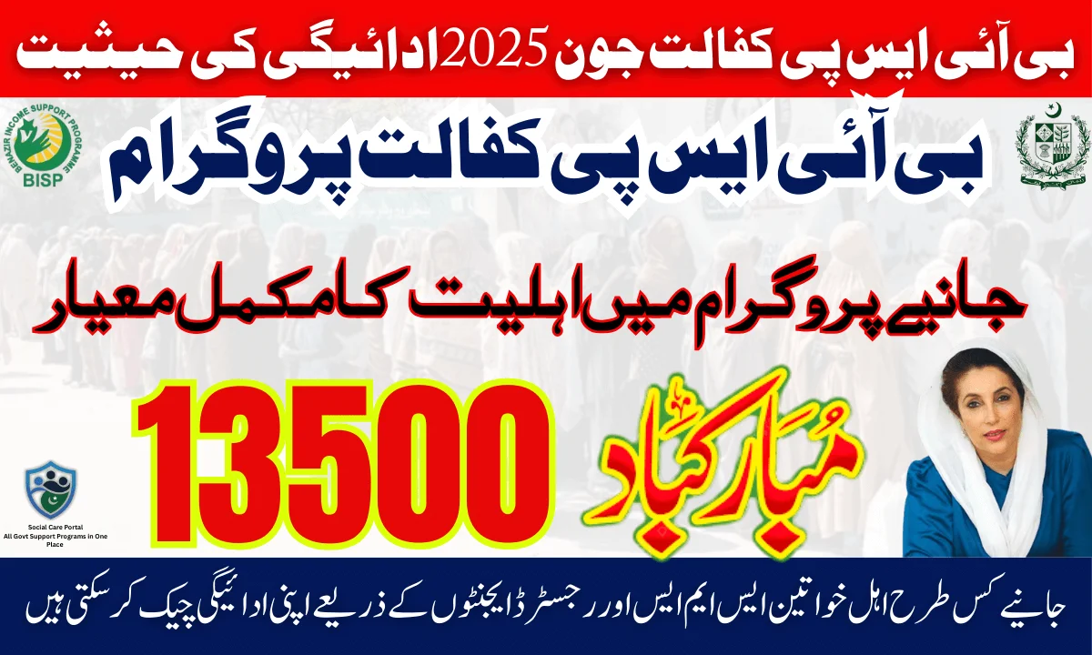 BISP Kafalat Payment Status June 2025: How Eligible Women Can Check Their Payments Via SMS And Registered Agents