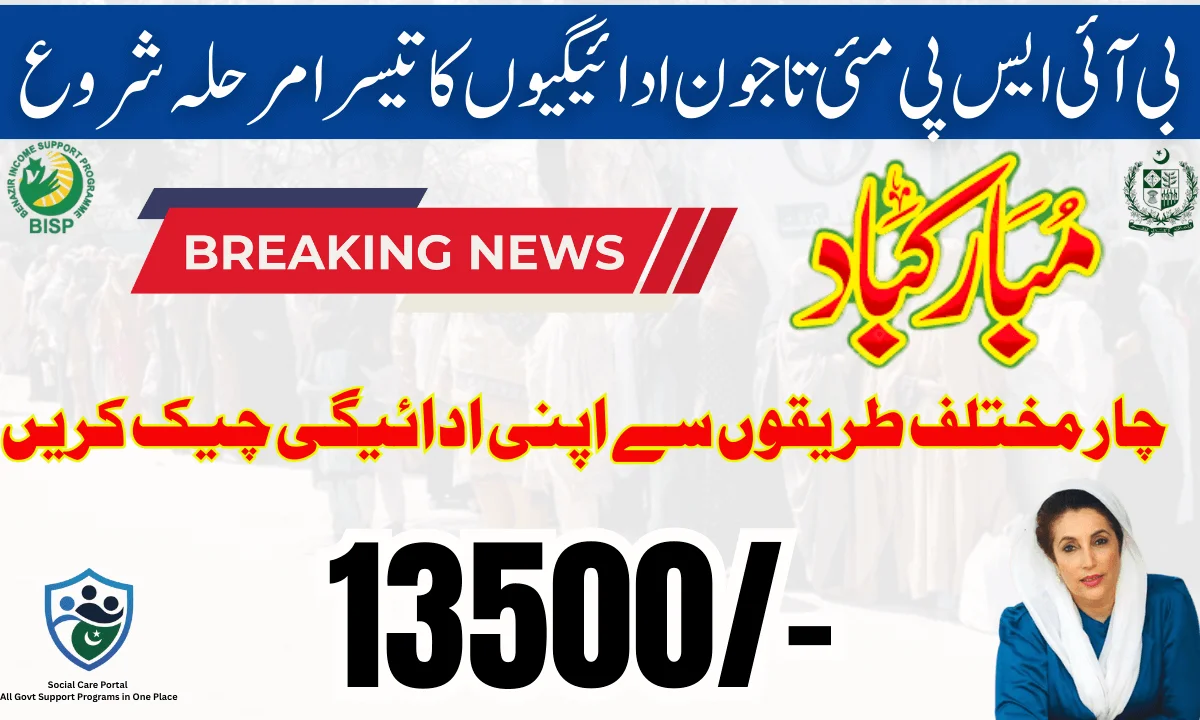 BISP May-June Payment