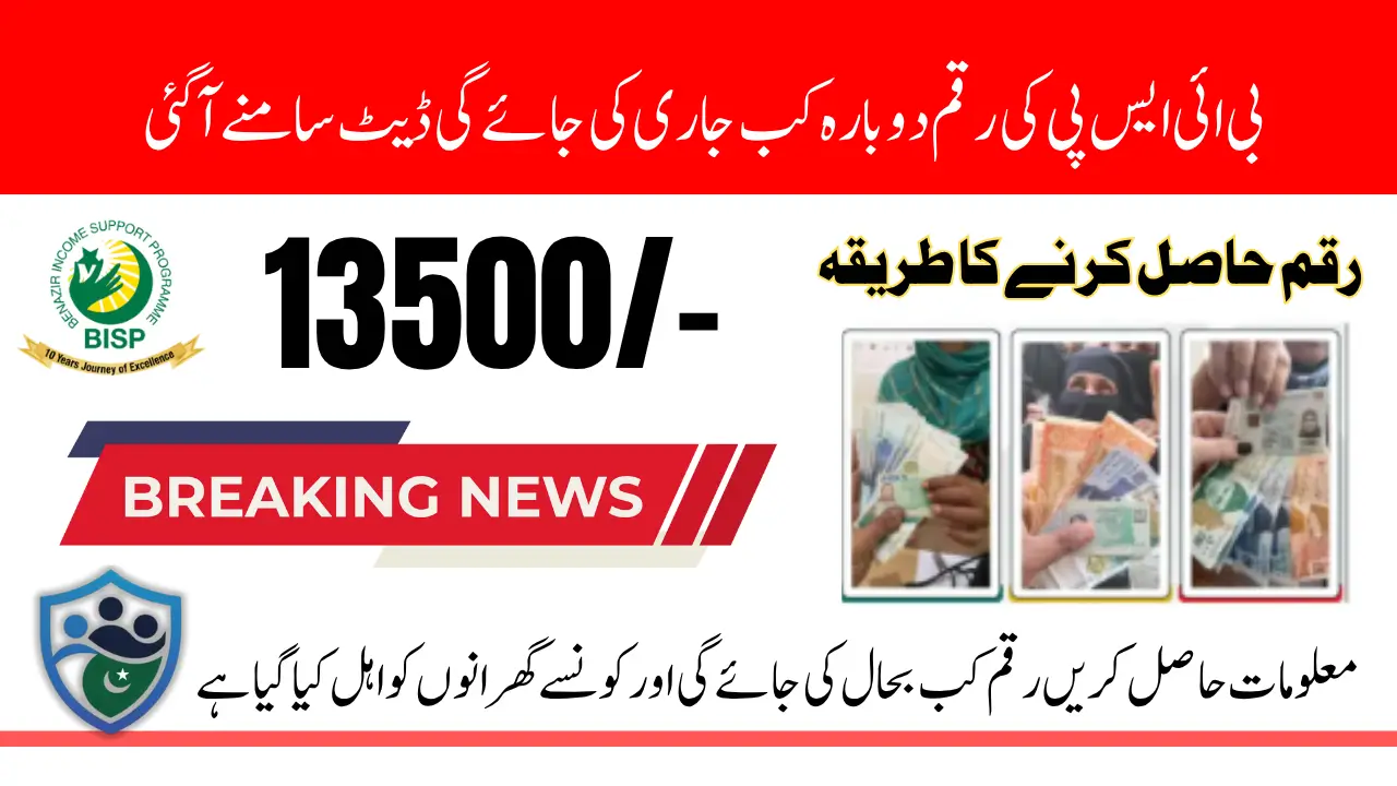BISP Update 2025 Women 13500 Payment Temporarily Stopped Know Reason And Solution