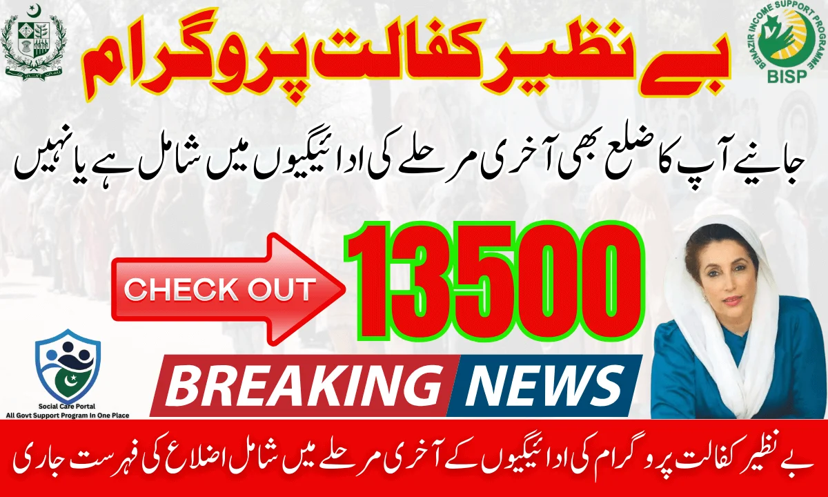Benazir Kafaalat Program
